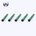 Excellent Material 3mm green function unbreakable hollow borosilicate glass rod for lampwork